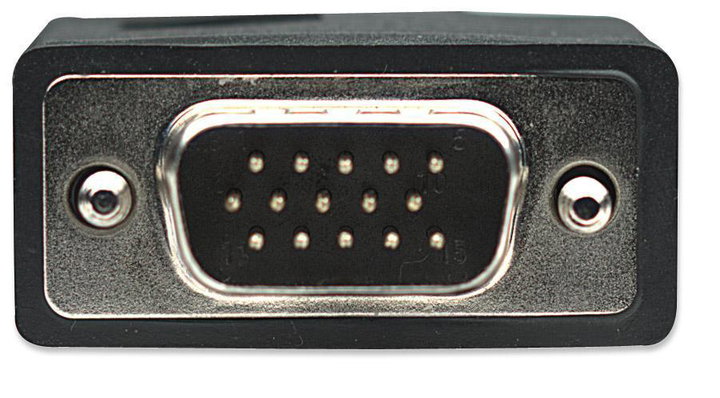 Cavo prolunga SVGA HD15 M/F 1,8m schermato - Manhattan ICOC SVGA-A-2