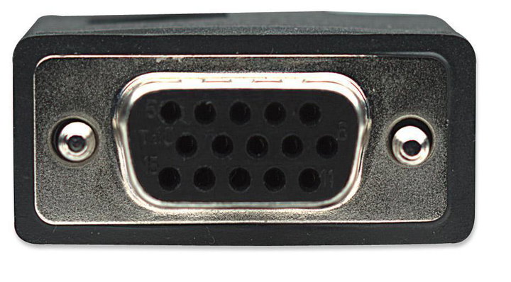 SVGA M/F extension cable with 1,8 ferrite m - Manhattan IOC SVGA-C- 2