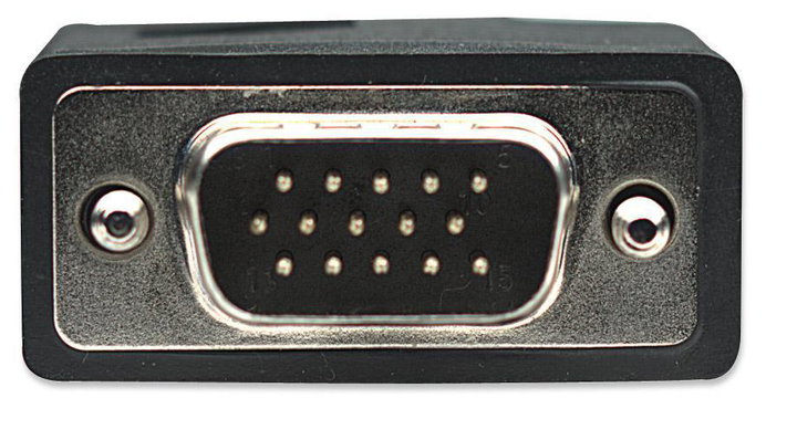 SVGA M/F extension cable with 1,8 ferrite m - Manhattan IOC SVGA-C- 2