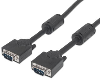 SVGA M/M monitor cable with 3 ferrite m - Manhattan IOC SVGA-D- 3