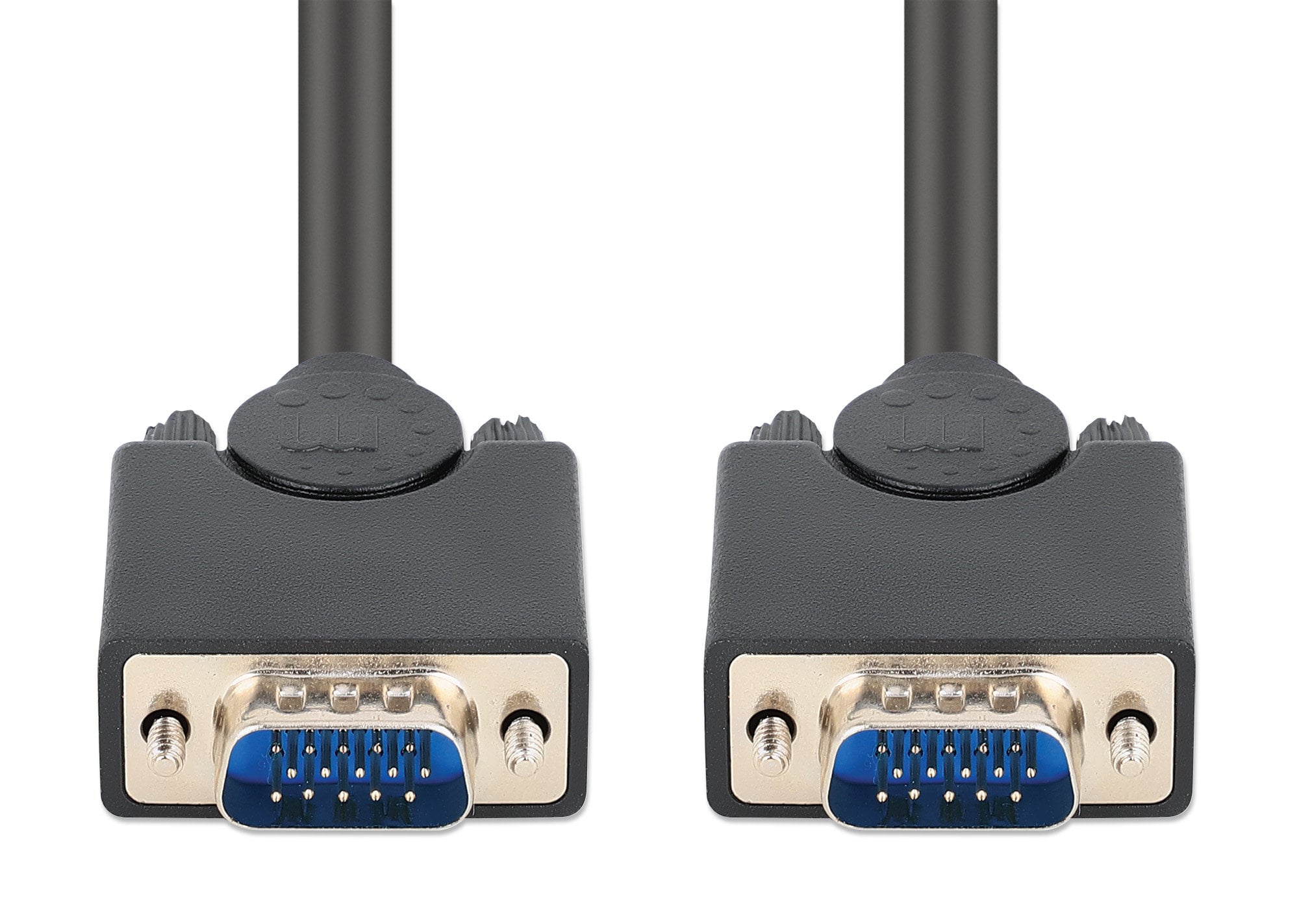 Cavo monitor SVGA standard M/M 1,8m NERO - Manhattan ICOC SVGA-E-018