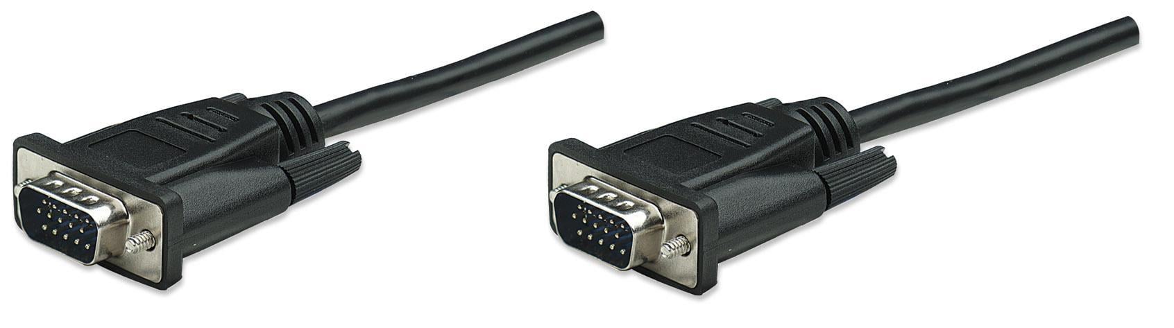Cavo monitor SVGA standard M/M 7,5m NERO - Manhattan ICOC SVGA-E-075