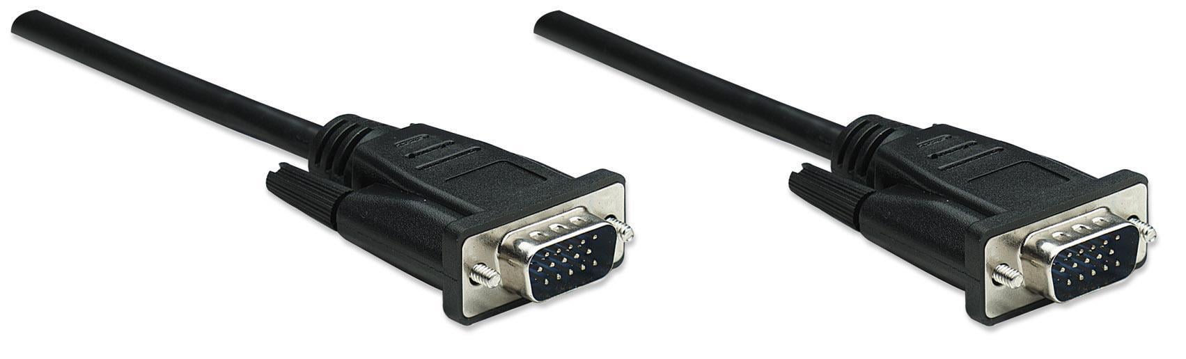 Cavo monitor SVGA standard M/M 7,5m NERO - Manhattan ICOC SVGA-E-075