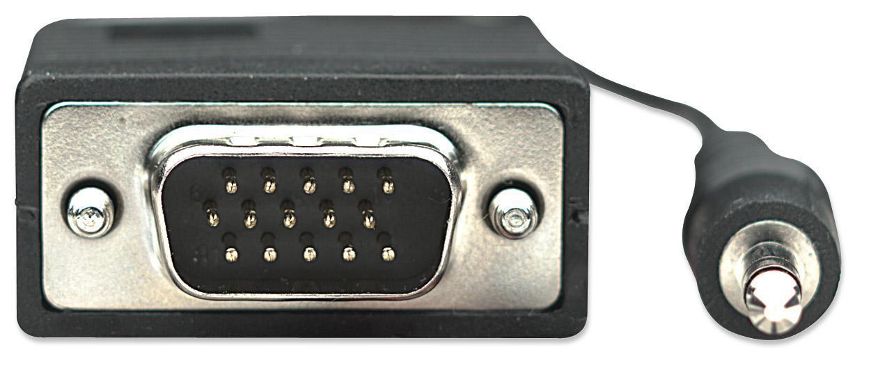 Cavo SVGA con Audio 10m - Manhattan ICOC SVGA-G-100