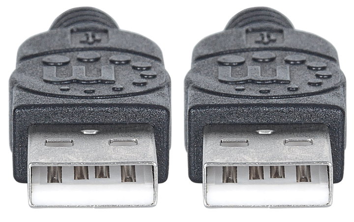 Cavo USB 2.0 A maschio/A maschio 1m - Manhattan ICOC U-AA-10-U2