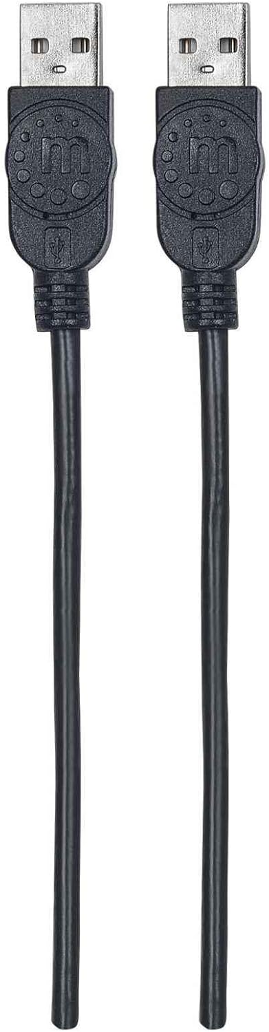 Cavo USB 2.0 A maschio/A maschio 3m - Manhattan ICOC U-AA-30-U2