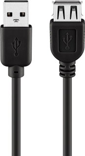 Prolunga USB 2.0 Hi-Speed A maschio / A femmina 0.6m - Goobay ICOC U2-AA-06-EX