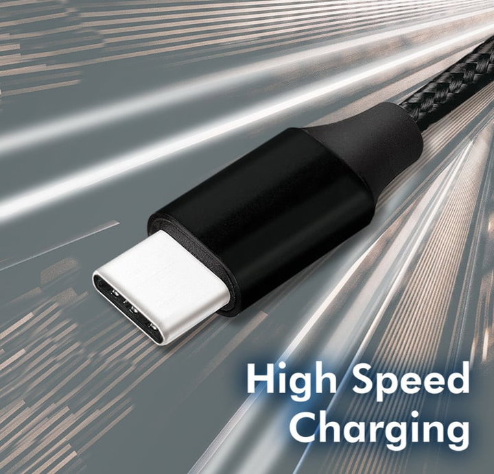 Cavo USB-C Maschio/USB-A Maschio 0,3m Nero - Logilink ICOC U2-AC-003B