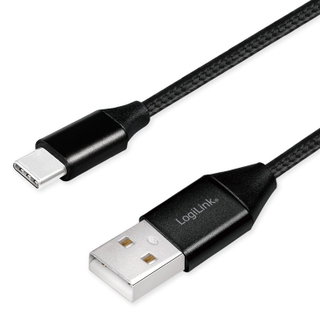 Cavo USB-C Maschio/USB-A Maschio 1m Nero - Logilink ICOC U2-AC-010B