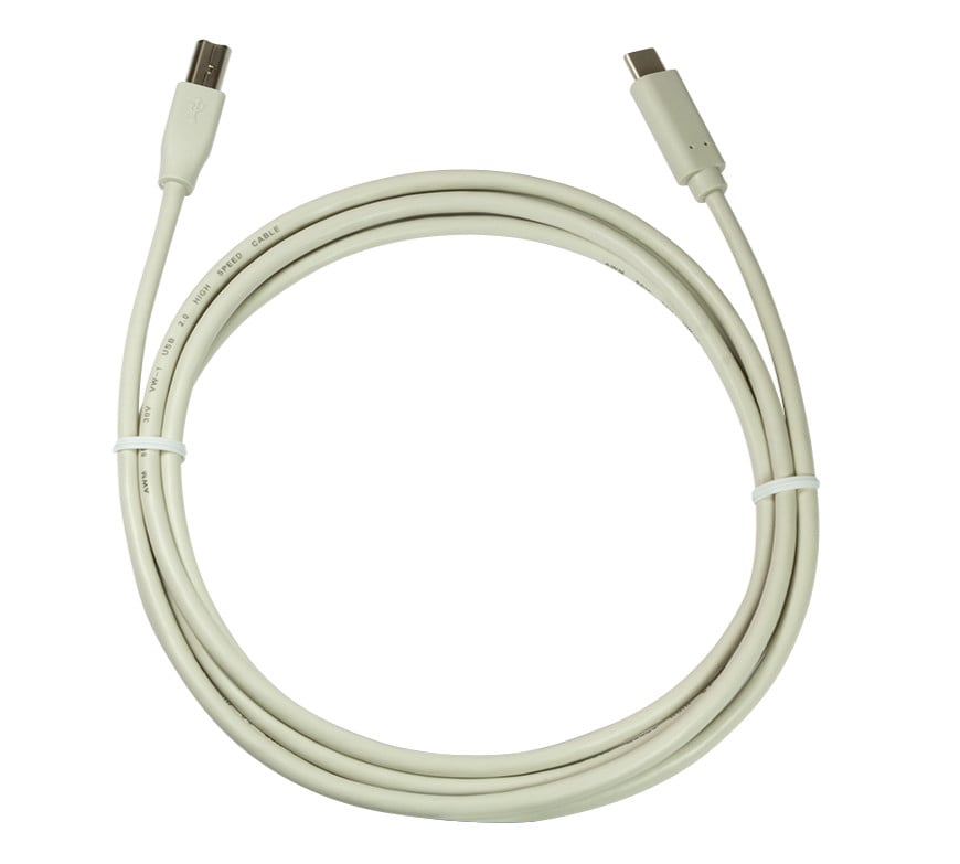 USB-C Male / USB-B Male 1 m Grey - Logilink ICOC U 2 -BC- 010 G