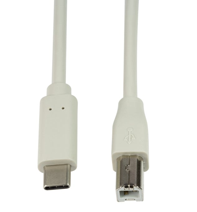 Cavo USB-C Maschio / USB-B Maschio 2m Grigio - Logilink ICOC U2-BC-020G