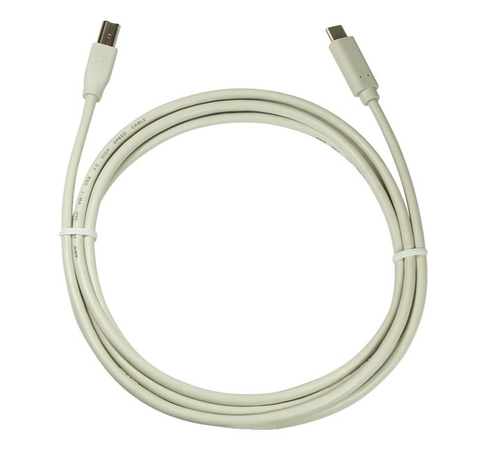 Cavo USB-C Maschio / USB-B Maschio 2m Grigio - Logilink ICOC U2-BC-020G