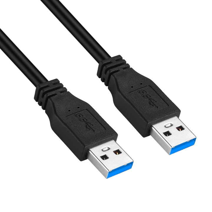 Cavo USB 3.2 A maschio/A maschio 1m Nero - Techly ICOC U3-AA-010-BKT