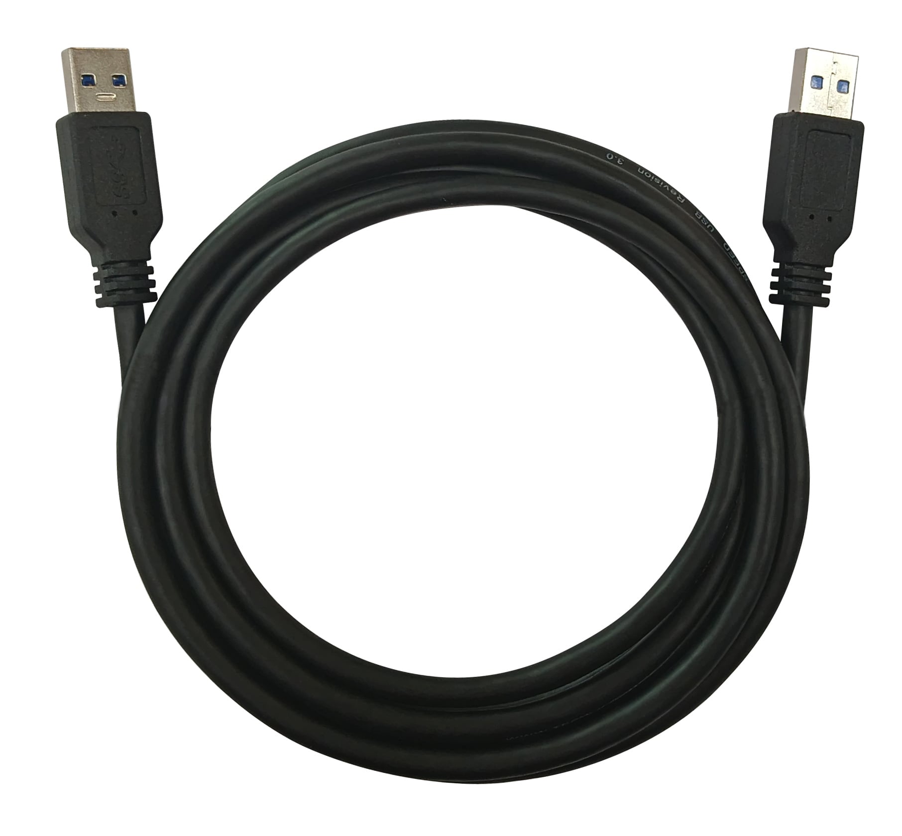 Cavo USB 3.2 A maschio/A maschio 2m Nero - Techly ICOC U3-AA-018-BKT