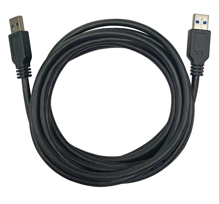 Cavo USB 3.2 A maschio/A maschio 3m Nero - Techly ICOC U3-AA-030-BKT