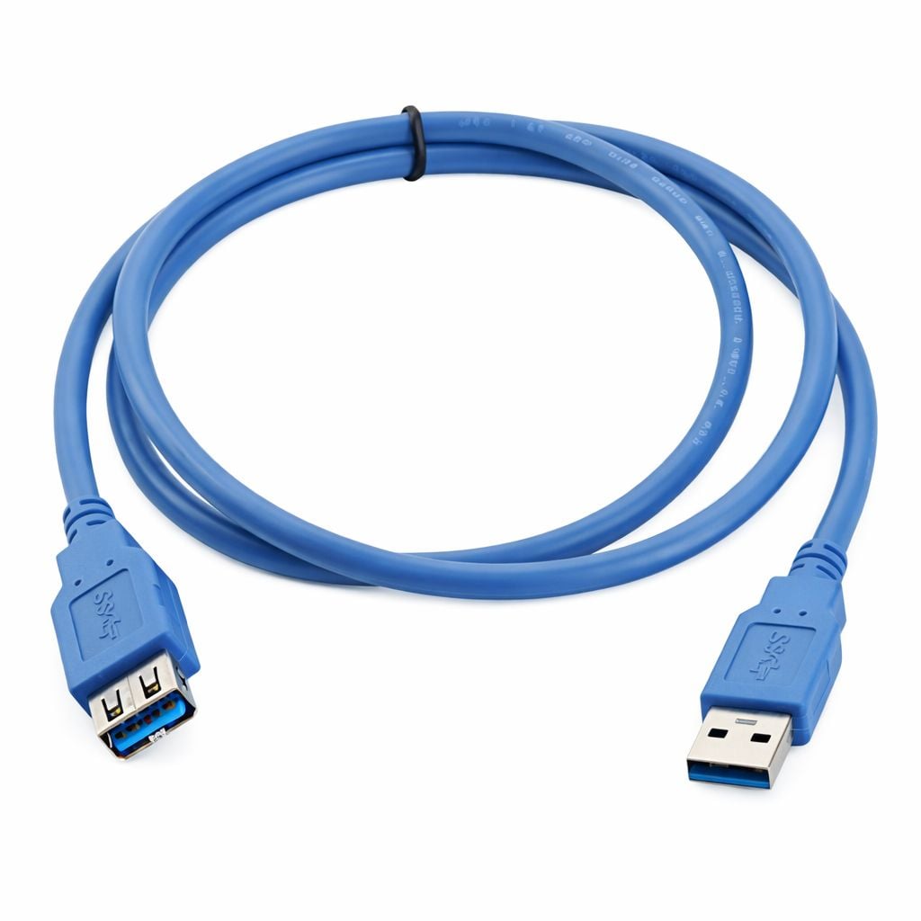 Cavo Prolunga USB 3.2 Superspeed A maschio/A femmina 2m Blu - Techly ICOC U3-AA-20-EX