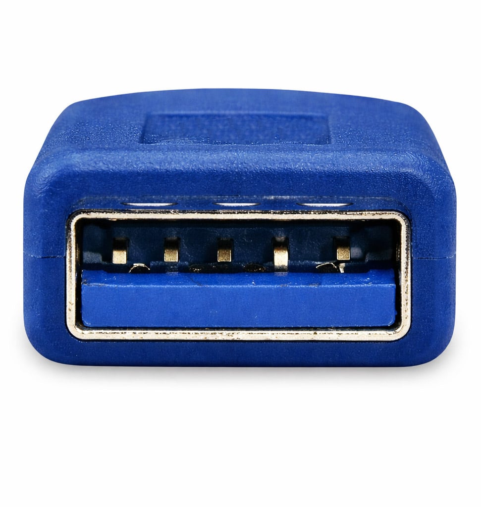Cavo USB 3.2 Superspeed A maschio/B maschio 2m blu - Techly ICOC U3-AB-20-BL