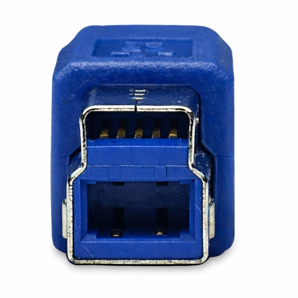 Cavo USB 3.2 Superspeed A maschio/B maschio 2m blu - Techly ICOC U3-AB-20-BL