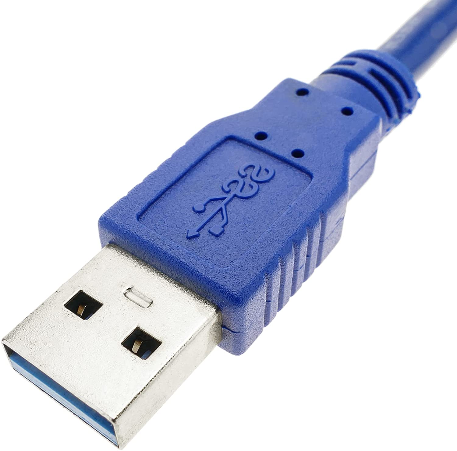 Cavo USB 3.2 Superspeed A maschio/B maschio 3m blu - Techly ICOC U3-AB-30-BL