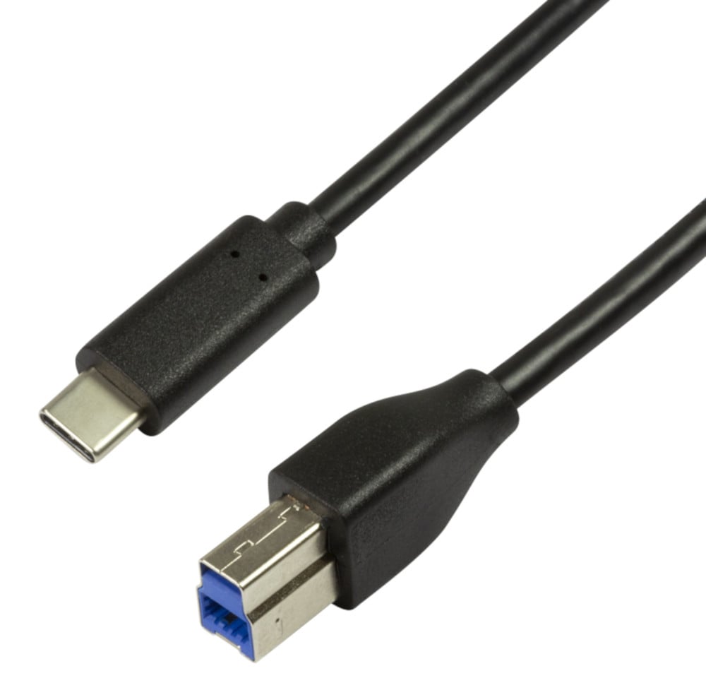 Cavo SuperSpeed USB-C™ Maschio/USB-B Maschio 2m Nero - Logilink ICOC U3-BC-020B