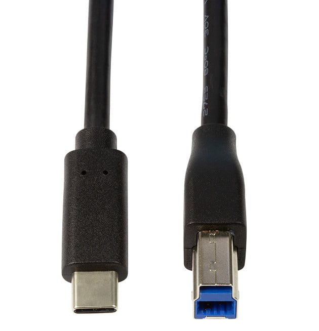 Cavo SuperSpeed USB-C™ Maschio/USB-B Maschio 2m Nero - Logilink ICOC U3-BC-020B