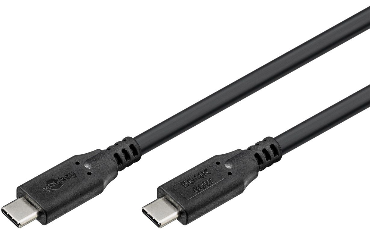 Cavo SuperSpeed USB-C™ 3.2 Gen1 Maschio / Maschio 3m Nero - Goobay ICOC U31-CC-030B