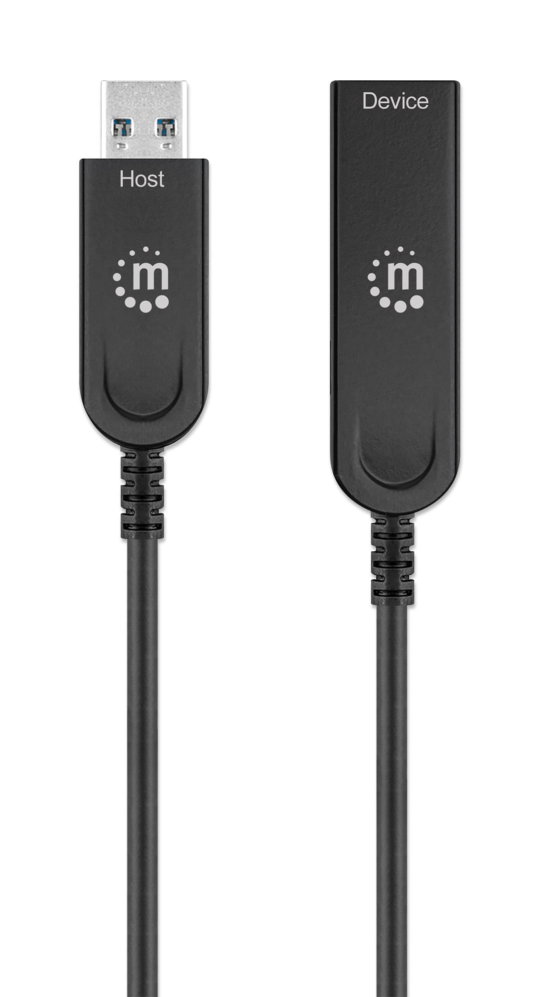 Cavo Ottico Attivo USB 3.2 Gen 2 SuperSpeed+ Active Optical Cable USB A M/F 10m - Manhattan ICOC U32AMF-HY-010MH