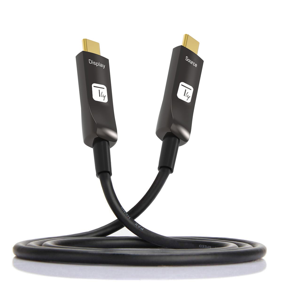 Cavo Audio/Video Ottico Attivo USB-C™ M/M AOC Fibra Ottica 4K 15m - Techly ICOC U3C-HY-015