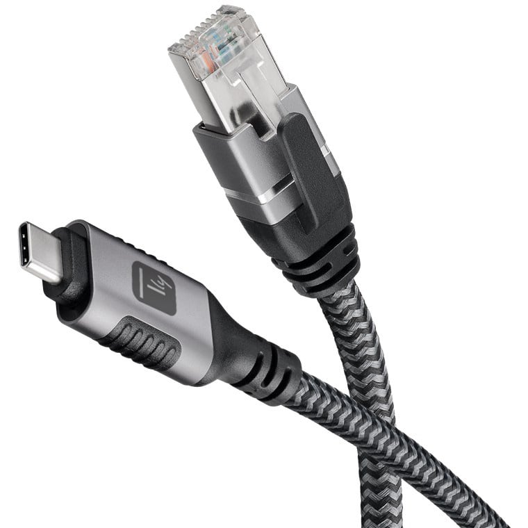 Cavo USB-C™ Maschio a Ethernet RJ45 Maschio 5m - Techly ICOC U3C-RJ45-050