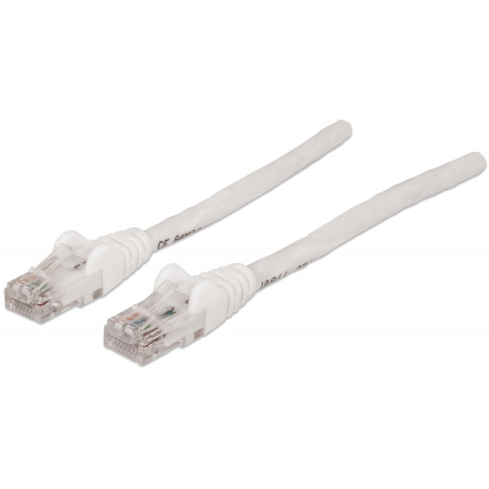 Cavo di rete Patch in Rame Cat5e Bianco UTP 1m - Intellinet ICOC U5EB-010-WH