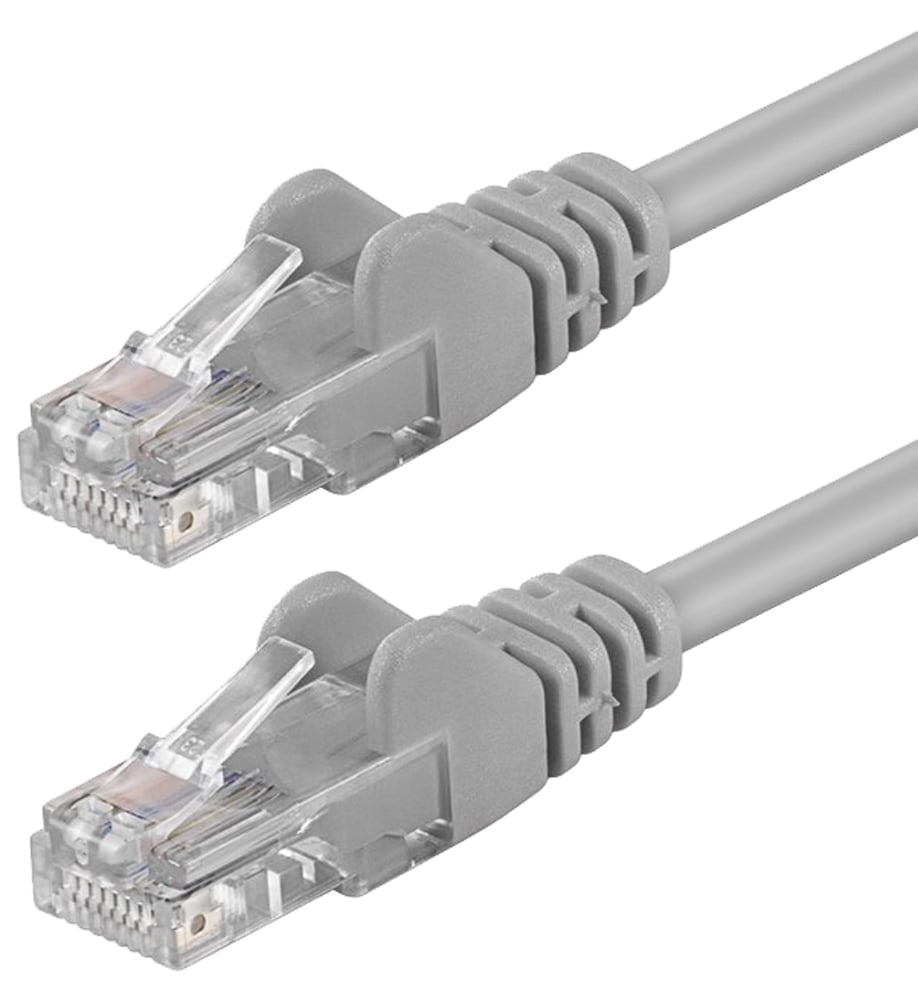 Cavo di rete Patch in Rame Cat5e Grigio UTP 1,5m - Intellinet ICOC U5EB-015
