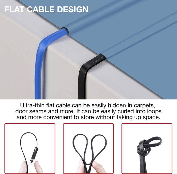 Patch Network Cable Cat 5 and CCA UTP White 5 m - Techly Professional ICOC U 5 EB-FL- 050 T