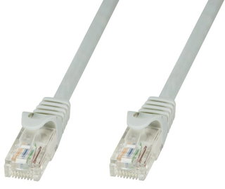 Patch network cable Cat 6 UTP copper 0,3 m grey - Techly Professional ICOC U 6 - 6 U- 003 T