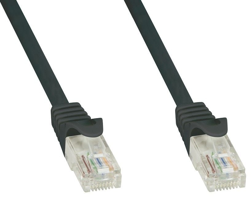 Cat patch cable 6 UTP 1 m black - Techly Professional ICOC U 6 - 6 U- 010 -BKT