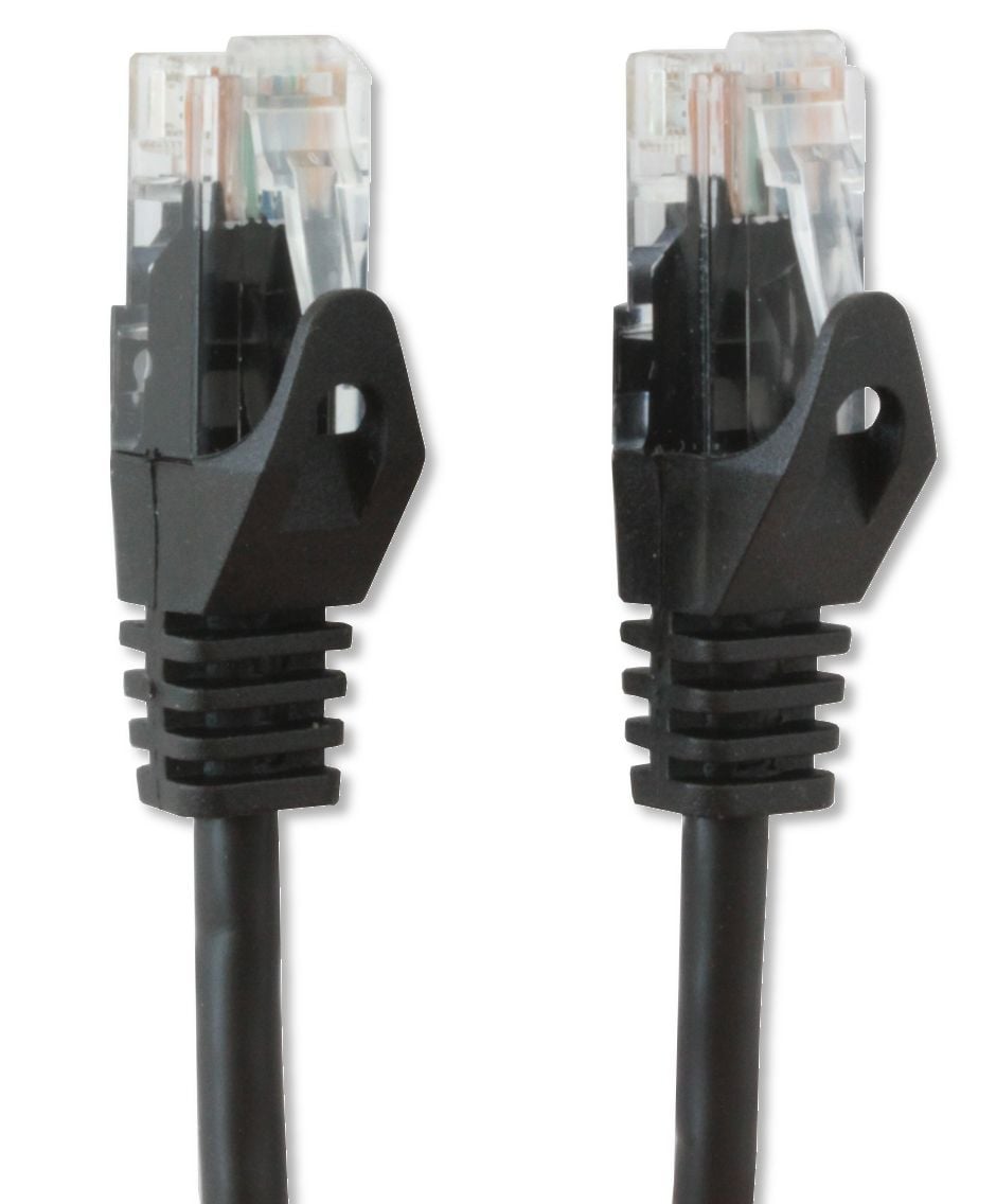 Patch network cable Cat 6 UTP copper 1,5 m black - Techly Professional ICOC U 6 - 6 U- 015 -BKT
