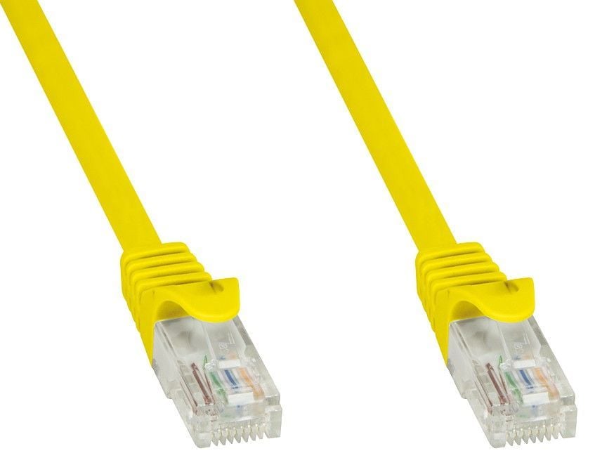 Patch cable Cat 6 UTP 1,5 m yellow - Techly Professional ICOC U 6 - 6 U- 015 -YET