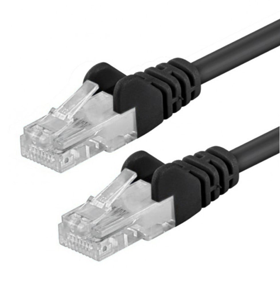 Cavo di rete Patch in Rame Cat6 Nero UTP 3m - Intellinet ICOC U6-6U-030-BK