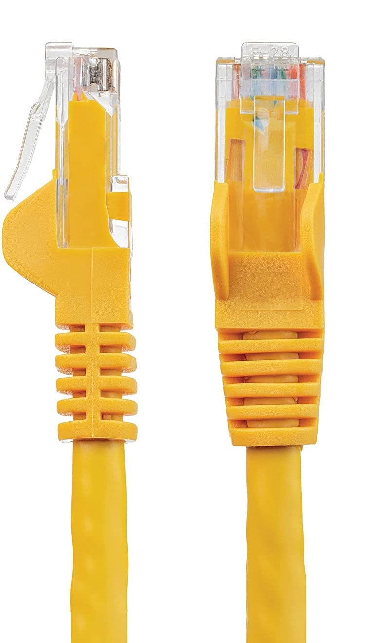 Cavo di rete Patch in Rame Cat6 Giallo UTP 3m - Intellinet ICOC U6-6U-030-YE