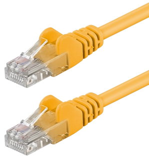 Cavo di rete Patch Cat6 UTP Giallo 7,5m - Intellinet ICOC U6-6U-075-YE