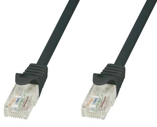 Cavo di Rete Patch in Rame Cat6 Nero UTP 10m - Techly Professional ICOC U6-6U-100-BKT