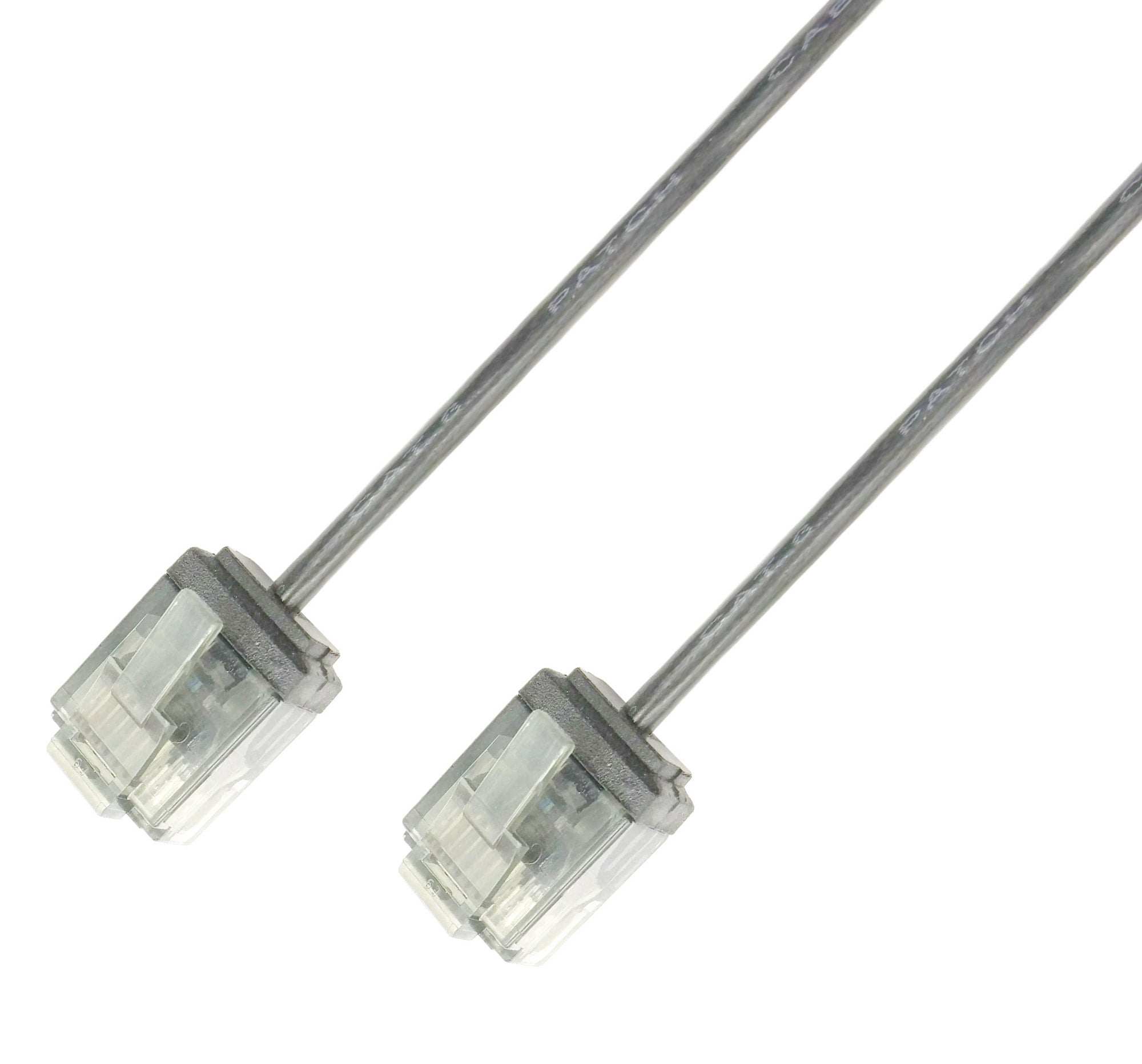 Patch Ultra Slim network cable Cat 6 UTP 0,5 m Grey - Techly Professional ICOC U 6 -SLIM- 005 T