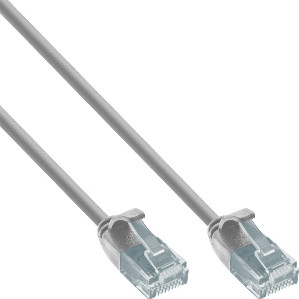 Cat 6 UTP Slim 1,5 Network Patch Cable Grey - Techly Professional ICOC U 6 -SLIM- 015 T 2
