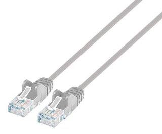 Cavo patch di rete Cat6 UTP Slim 5m Grigio - Intellinet ICOC U6-SLIM-050G