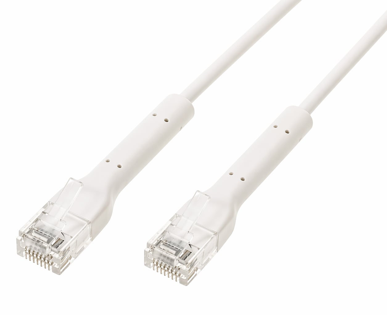 Slim patch cable Cat network 6 TO U/UTP 3 m White - Techly Professional ICOC U 6 A-BD- 030 W