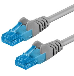 Cavo di rete Cat6A UTP 0,5m Grigio - Goobay ICOC U6AG-005G