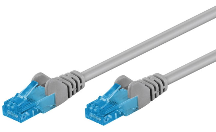 Cavo di rete Cat6A UTP 0,5m Grigio - Goobay ICOC U6AG-005G
