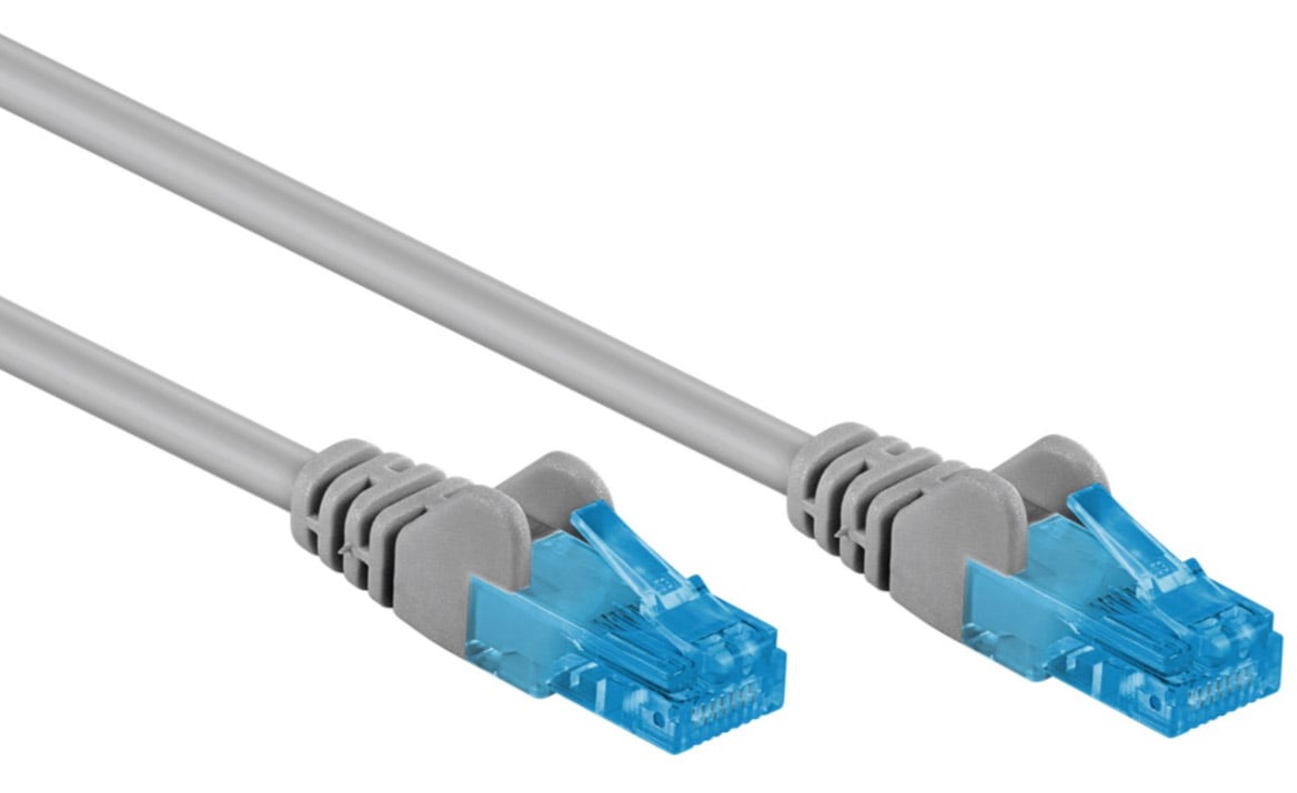 Cat 6 A UTP 0,5 m Gray - Goobay ICOC U 6 AG- 005 G