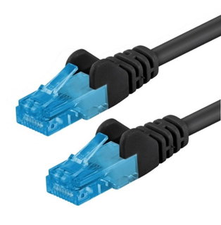 Cavo di rete Patch in Rame Cat6A Nero UTP 3m - Goobay ICOC U6AG-030-BKG