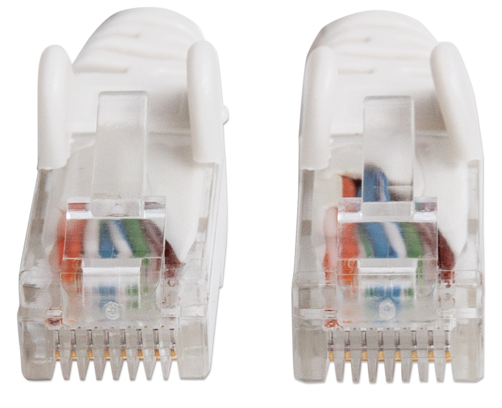 Cavo di rete Patch in Rame Cat6A Bianco UTP 3m - Intellinet ICOC U6AG-030-WH