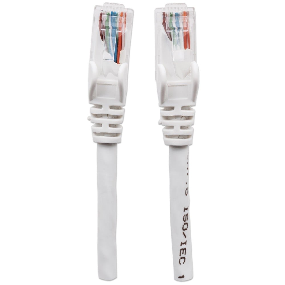 Cavo di rete Patch in Rame Cat6A Bianco UTP 10m - Intellinet ICOC U6AG-100-WH